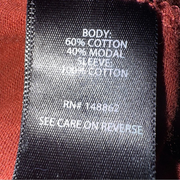 Torrid Womens Slub V-Neck Smocked Bodice Eyelet Sleeve Babydoll top Size 2 - Picture 7 of 9